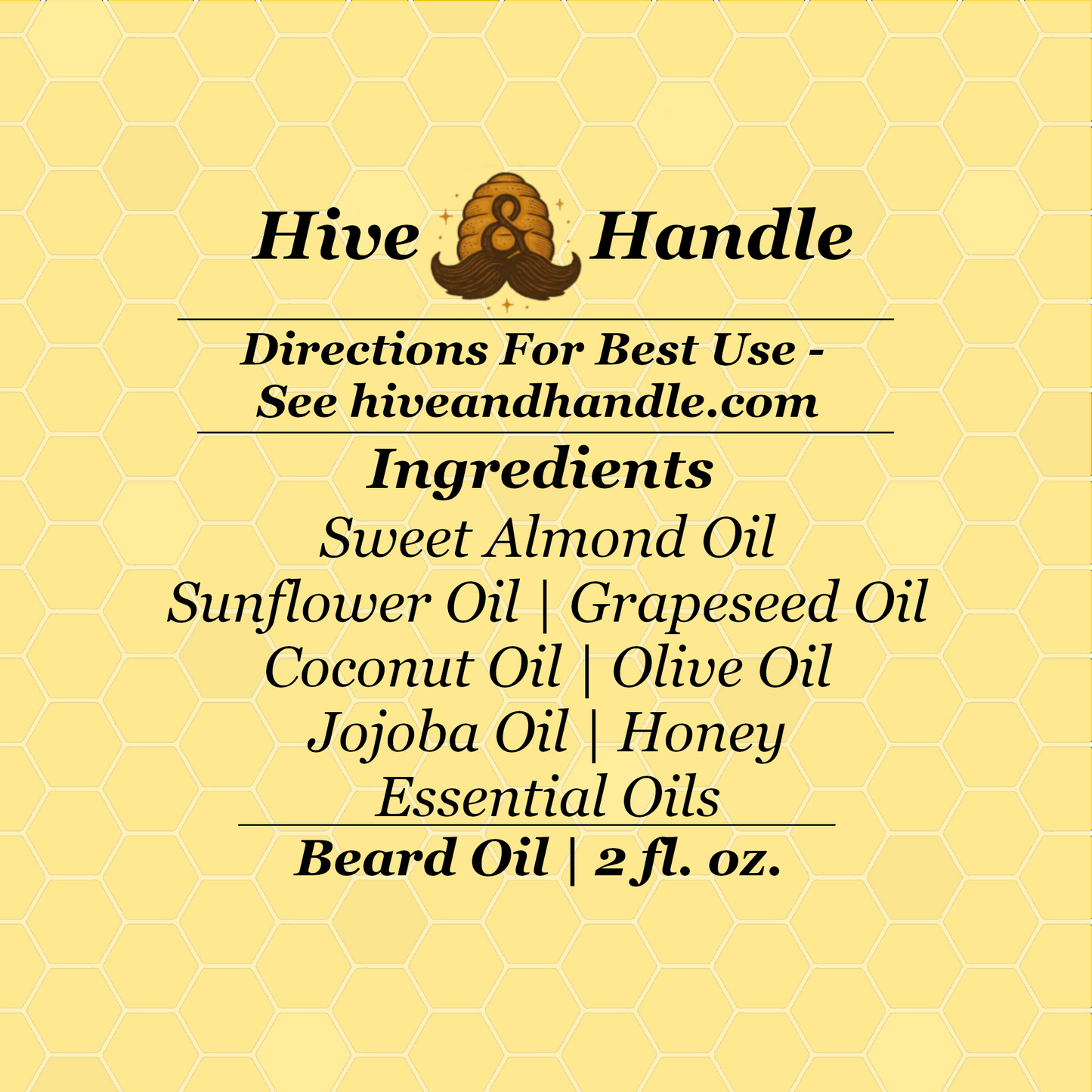 Beard Oil - 2fl. oz.